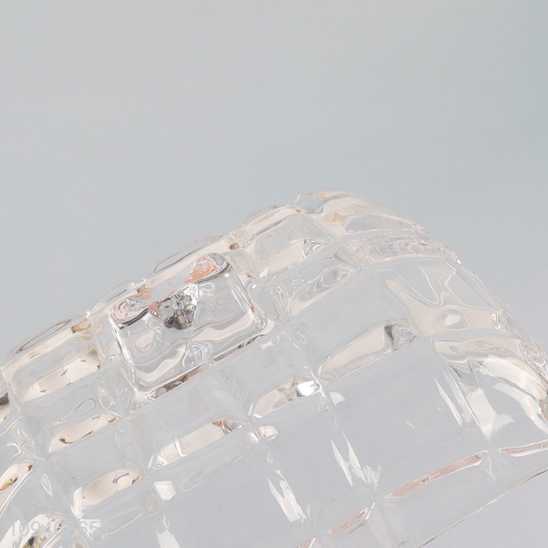 New arrival rectangle glass butter lid for sale