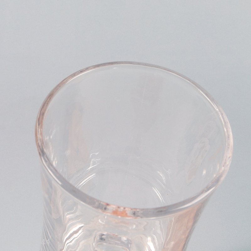 Good quality glass cup beer cup with handle
