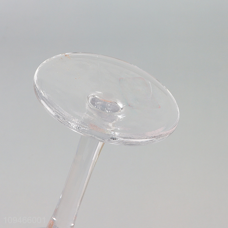 Low price glass champagne glasses goblet cup