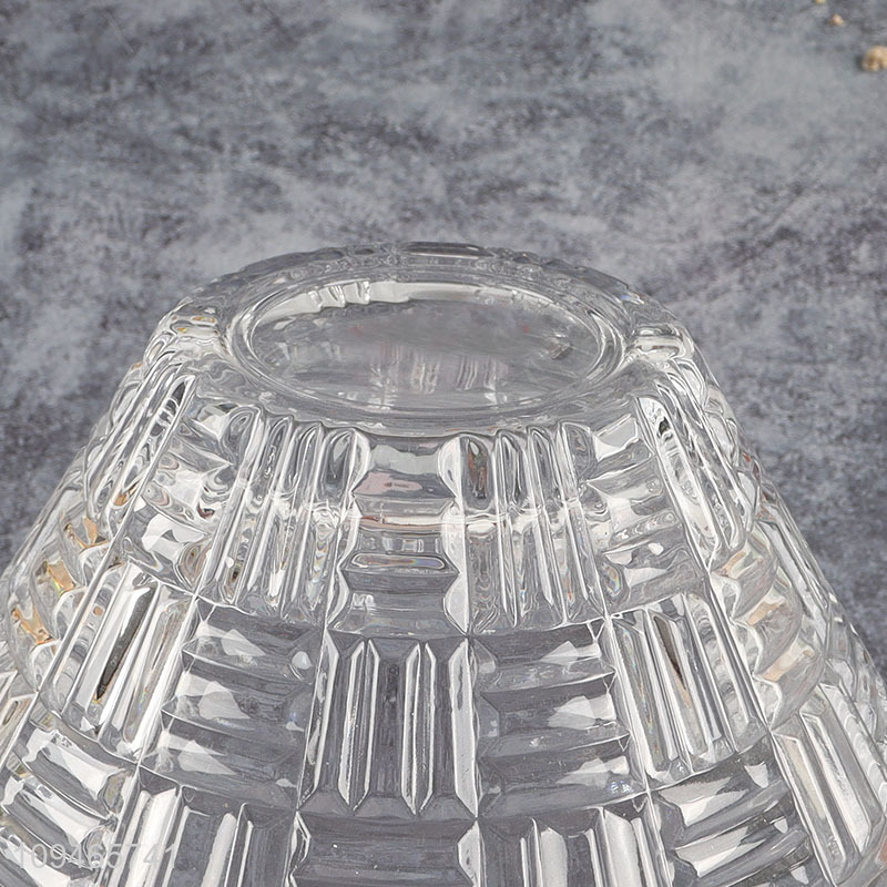Top quality glass salad bowl fruits bowl