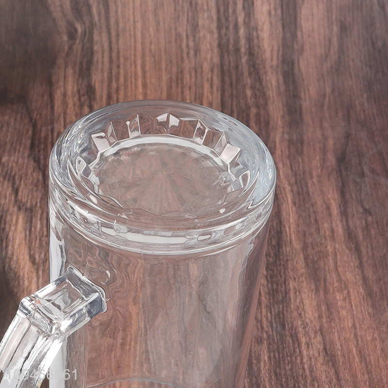 China wholesale glass cup beer drinking cup