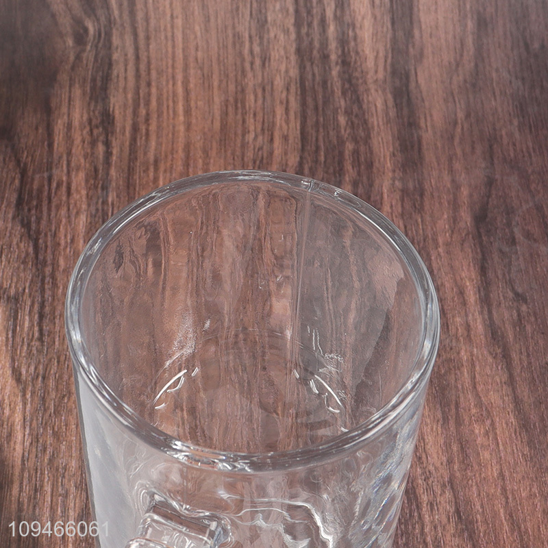 China wholesale glass cup beer drinking cup