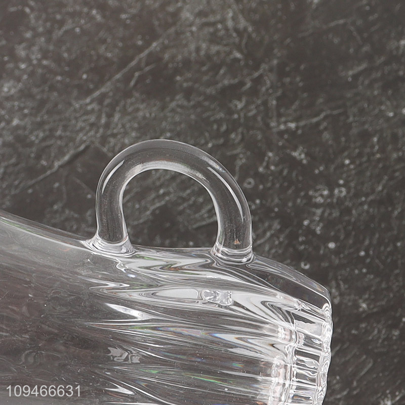 New style glass clear beer cup drinking cup