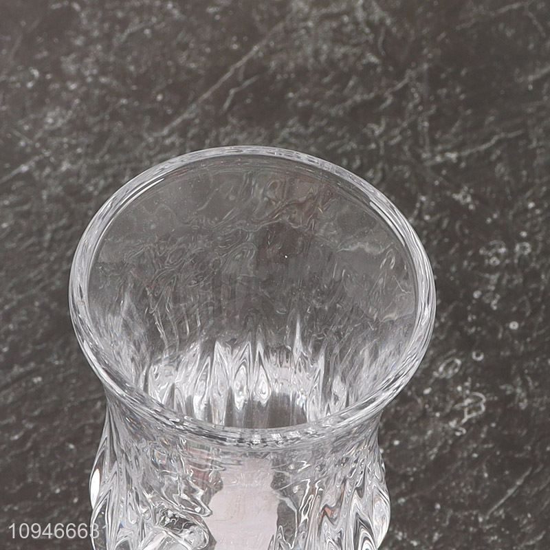 New style glass clear beer cup drinking cup