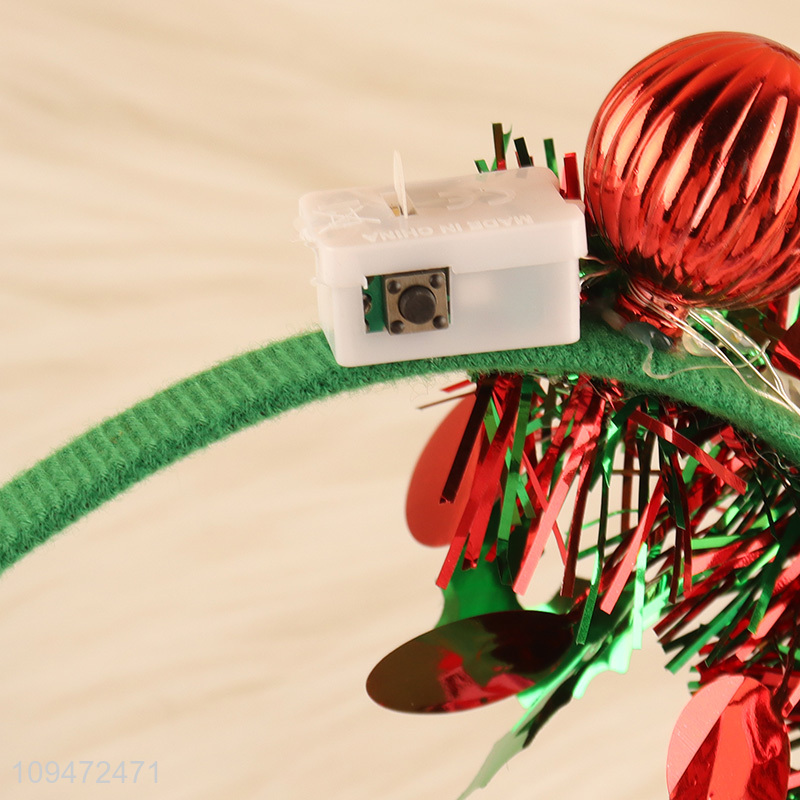 Wholesale christmas hair hoop hair accessories