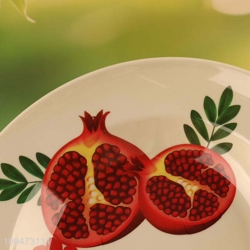 Top products melamine dinner plate tableware plate