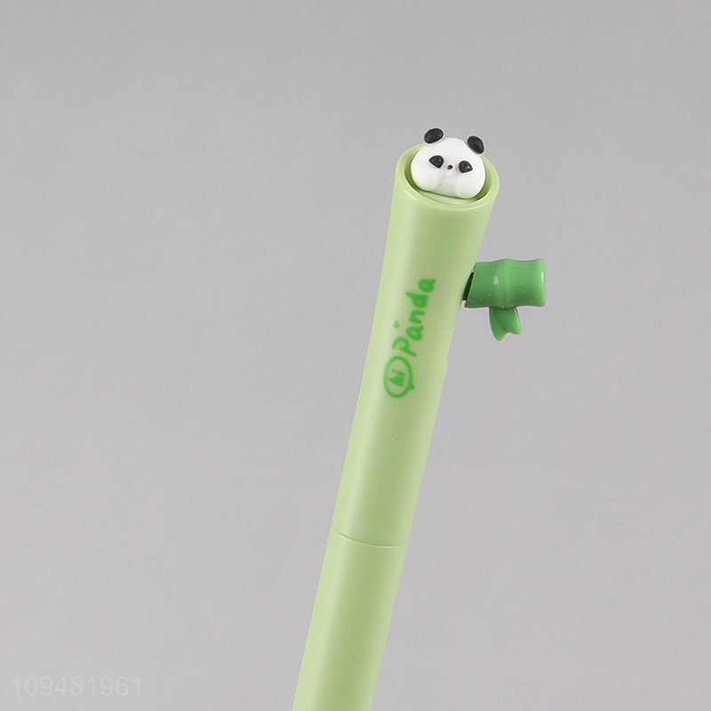 Hot selling cartoon panda 4pcs gel pen set