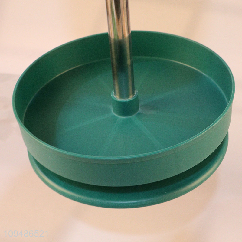 Hot sale round rotating serving tray storage rack