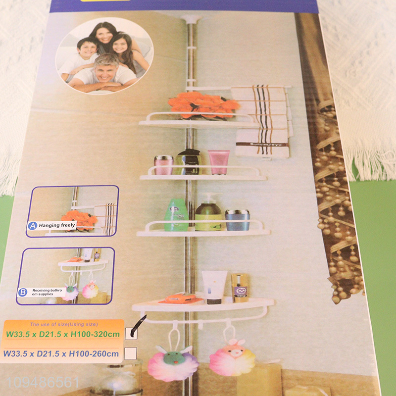 China wholesale household multi-corner shelf for bathroom
