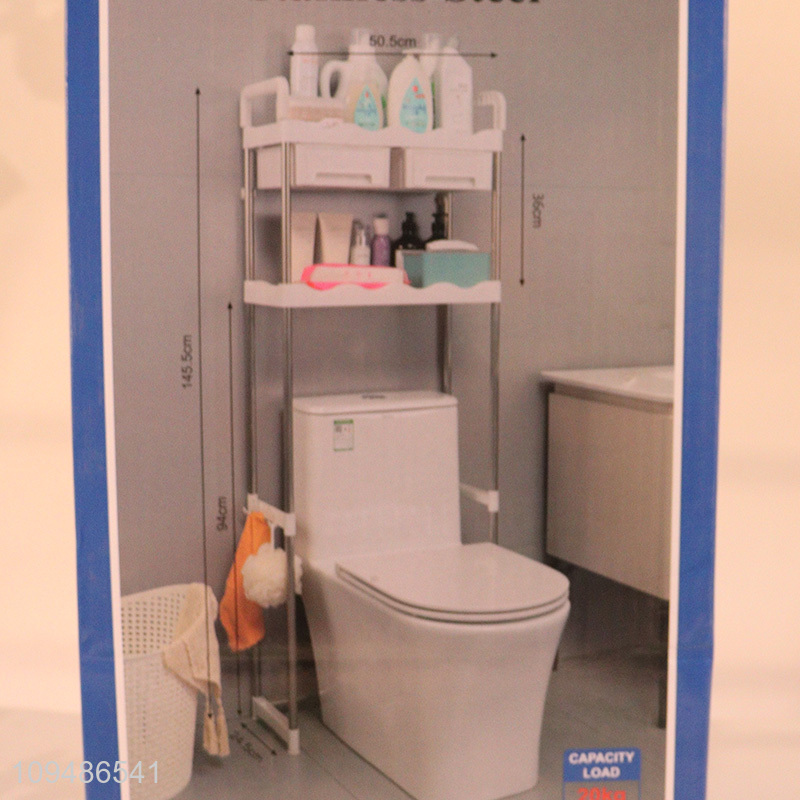 Hot selling stainless steel bathroom accessories toilet rack