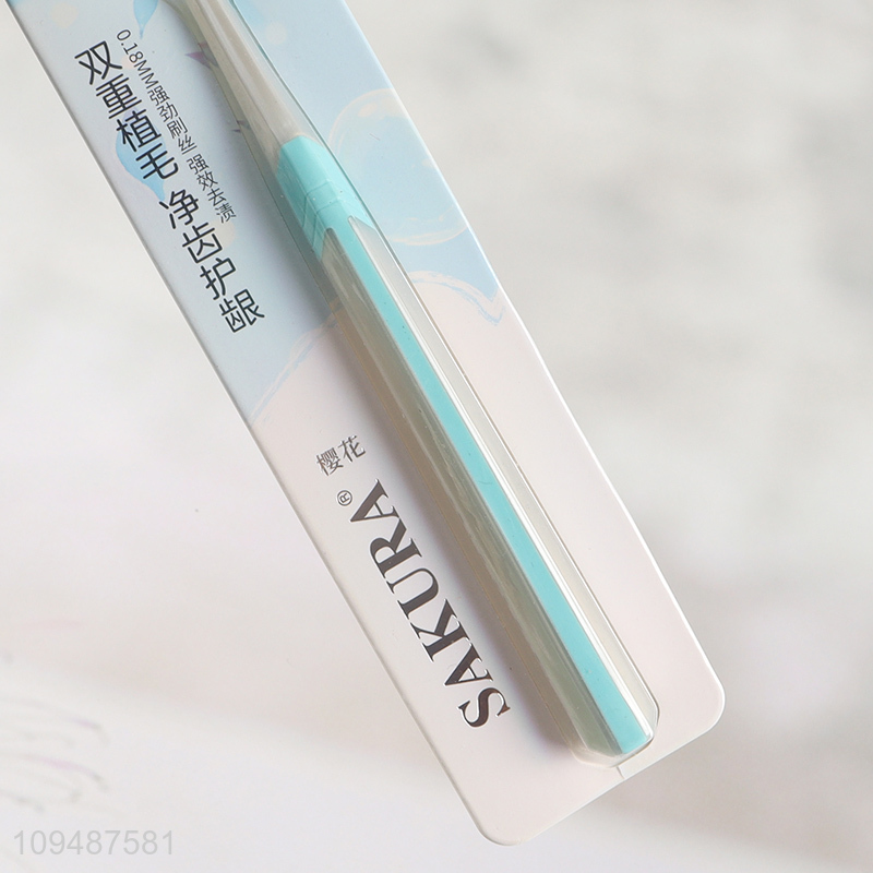 Good sale oral care adult toothbrush wholesale