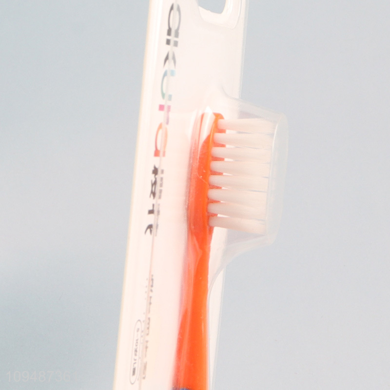 Top quality cartoon kids teeth cleaning toothbrush