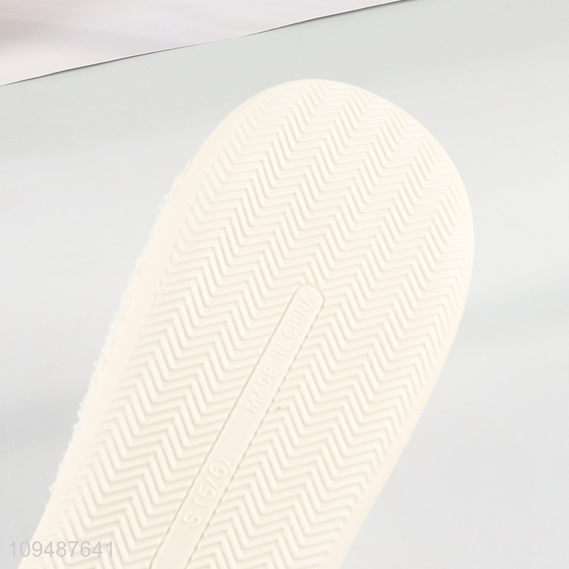 Low price winter warm anti-slip home slippers
