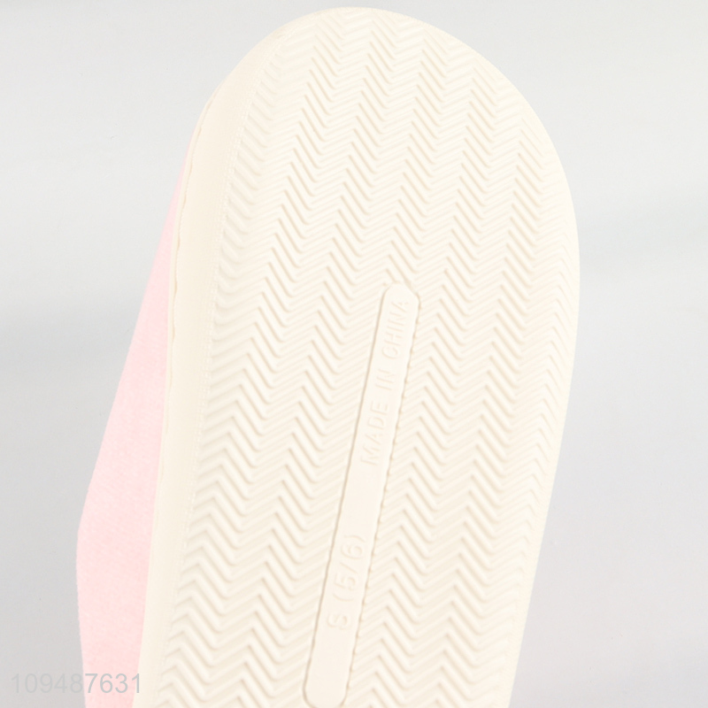 China wholesale cute girls winter home slippers