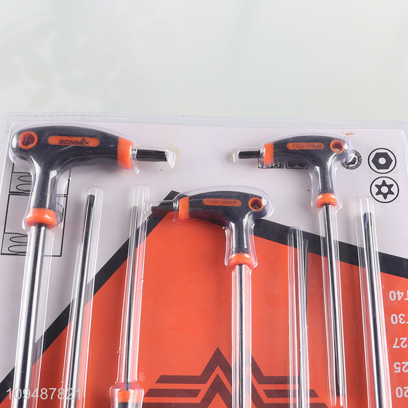 New arrival t-handle torx wrench set