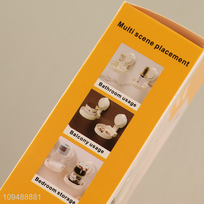 New style round suction multifunctional storage rack