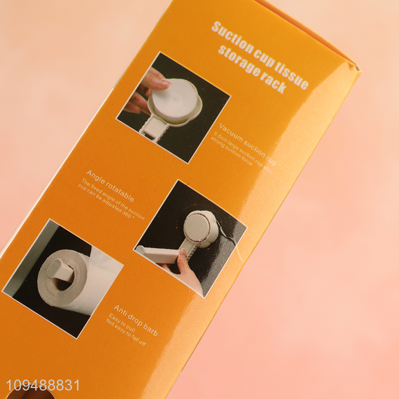 Factory direct sale bathroom suction paper towel holder