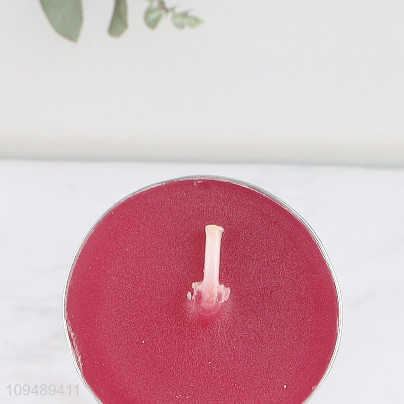 Hot sale 10pcs scented tealight candle