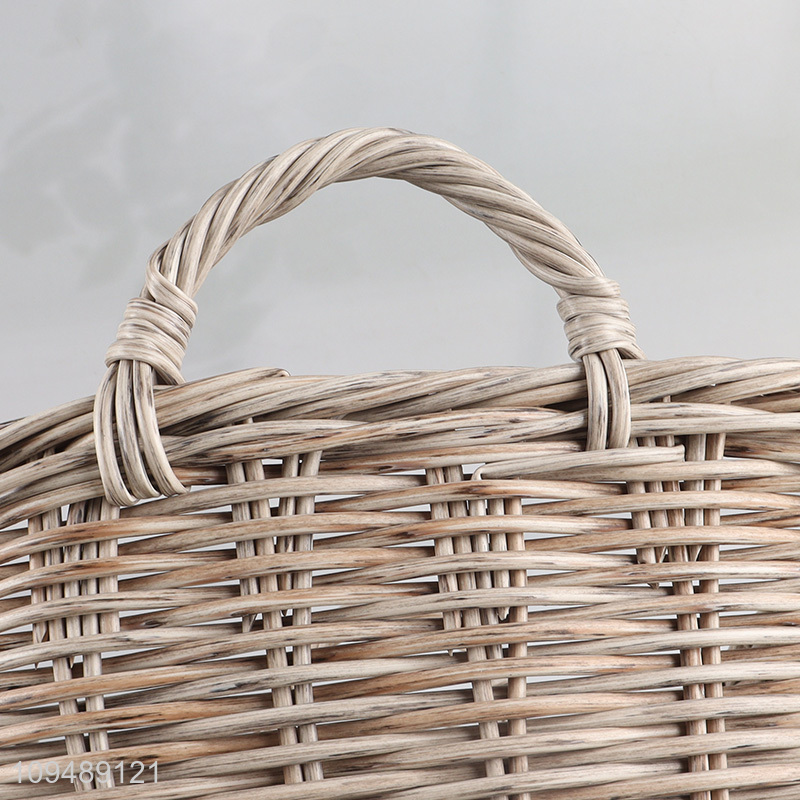 Low price multi-purpose storage basket with handle