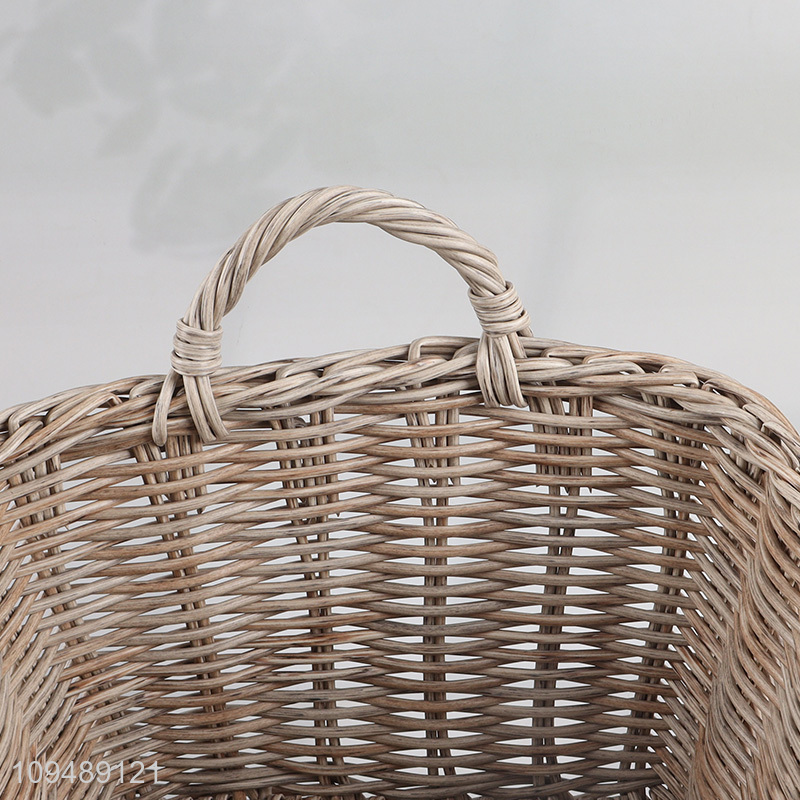 Low price multi-purpose storage basket with handle
