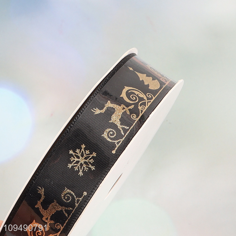 Low price christmas series ribbon for gifts packaging