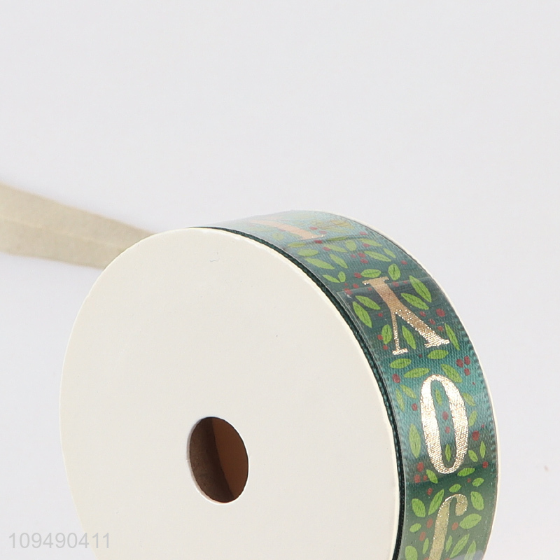 China wholesale printed polyester ribbon for gift wrap