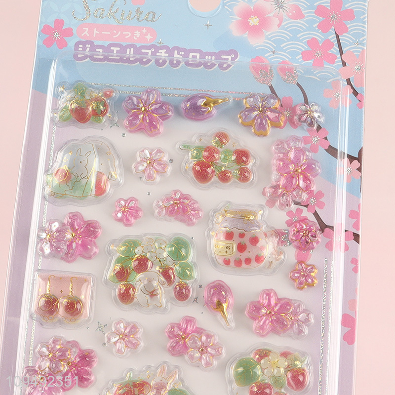New arrival  pvc 3d decorative stickers for sale