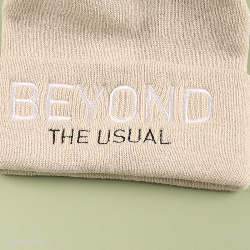 New product fashion beanies hat knitted hat