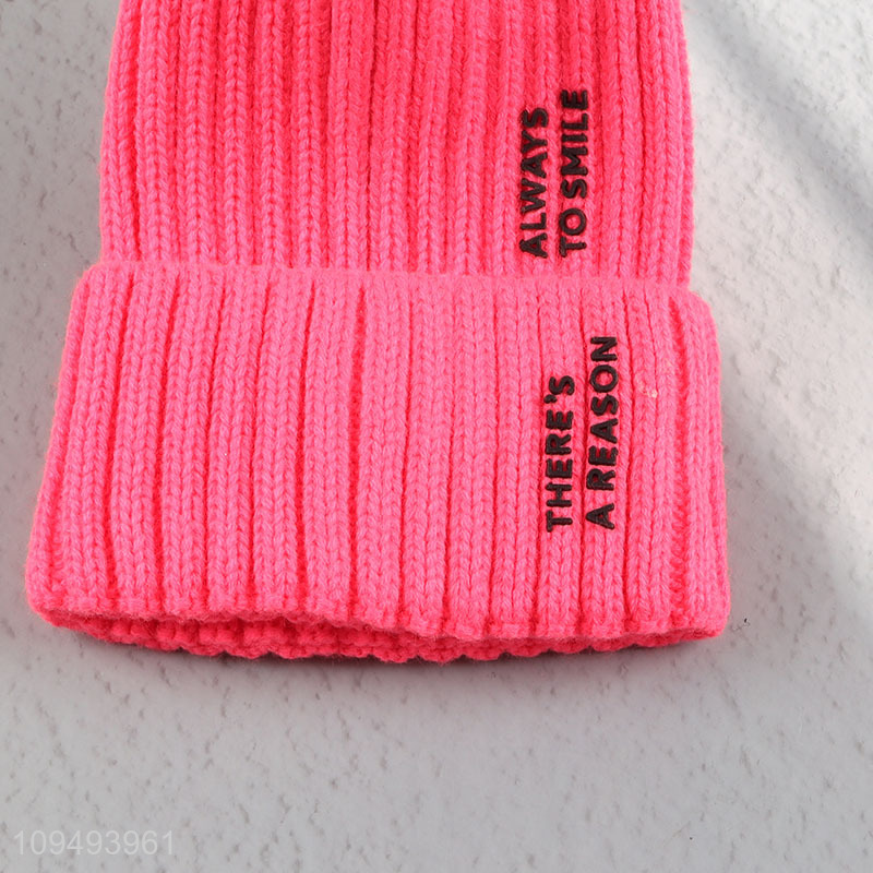 Popular products beanies hat winter hat for girls