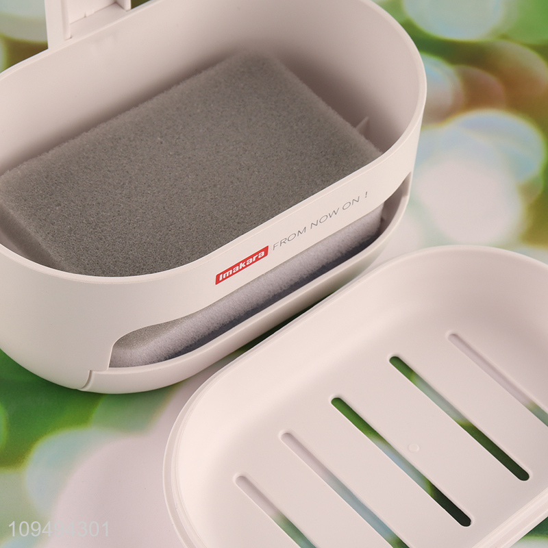 China wholesale suction soap box with lid