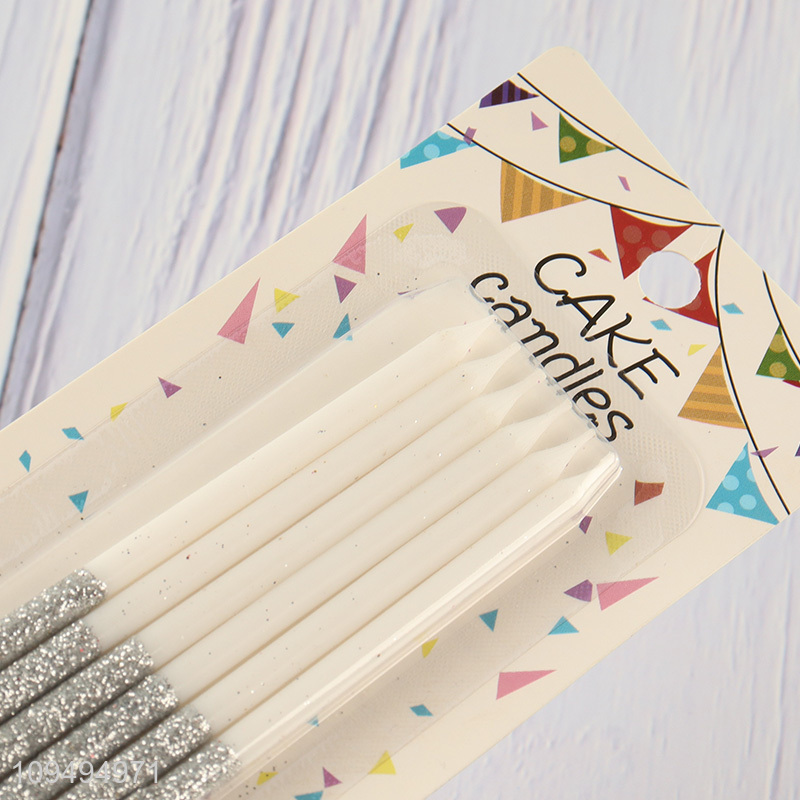 China wholesale 6pcs birthday cake candle party supplies