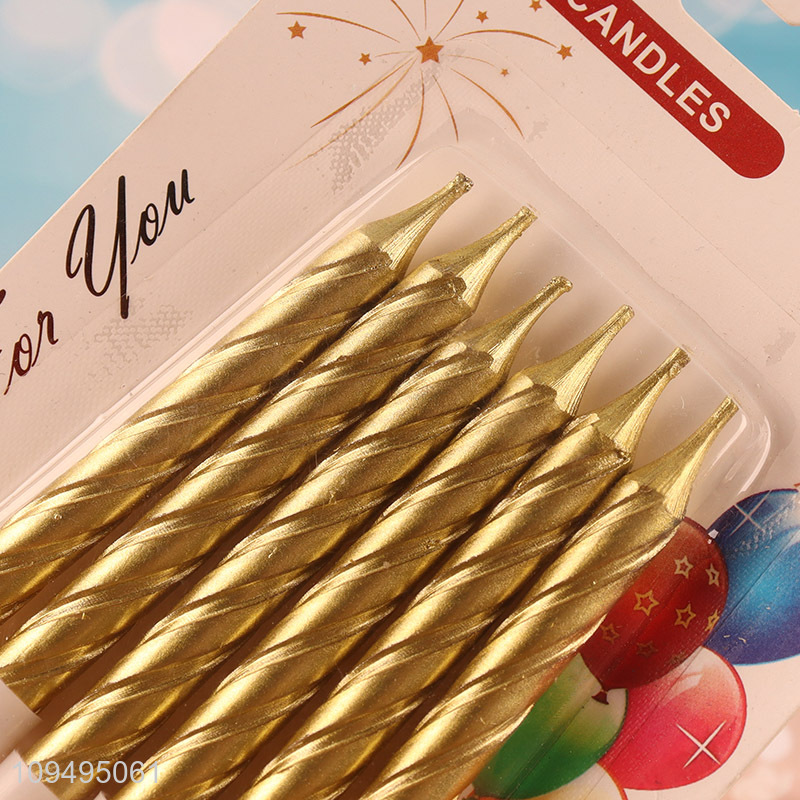 New arrival  6pcs party supplies birthday cake candle for sale