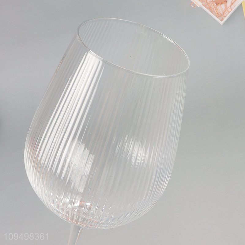 Good price glass unbreakable wine cup goblet cup