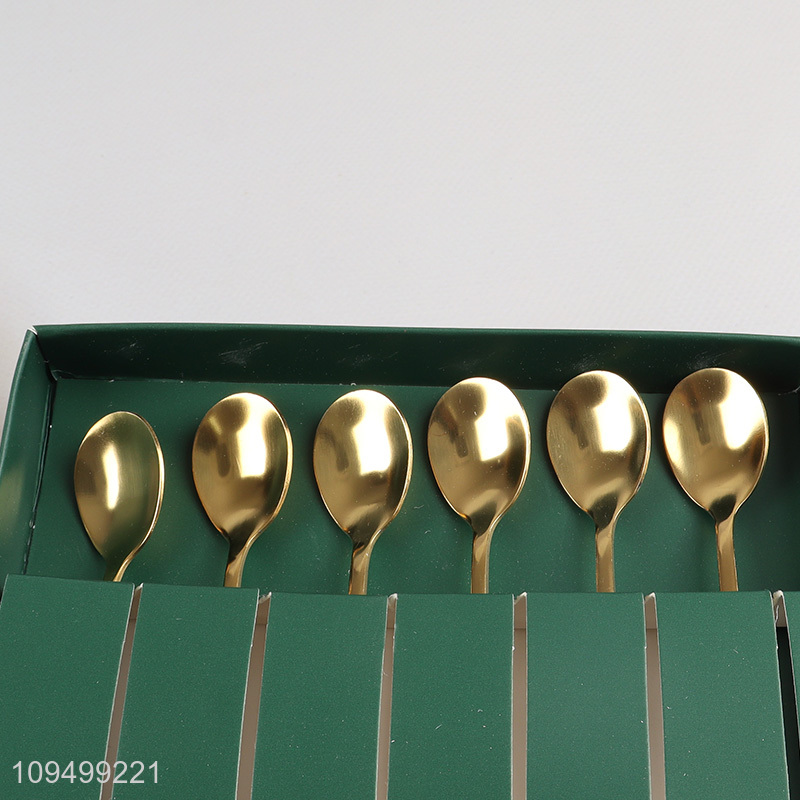 Factory direct sale cutlery spoon set for home restaurant