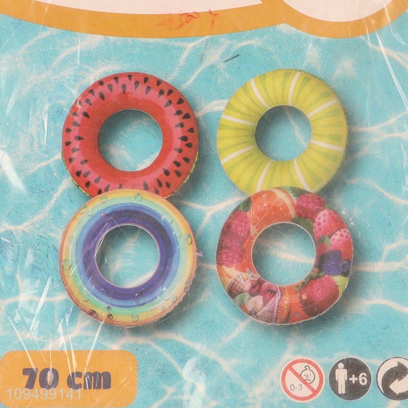 Good selling pvc inflatable swimming rings wholesale