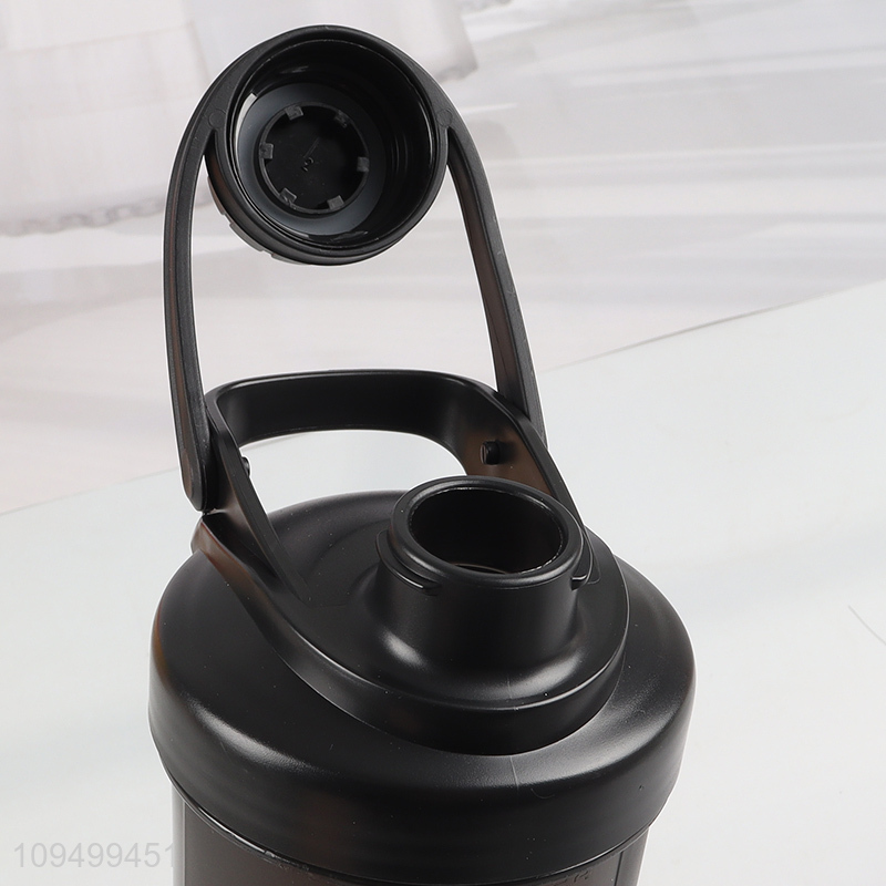 Top sale plastic water bottle drinking bottle with handle