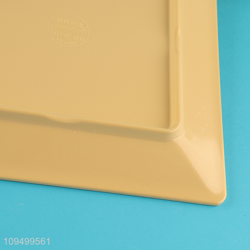 New arrival square melamine plate for sale