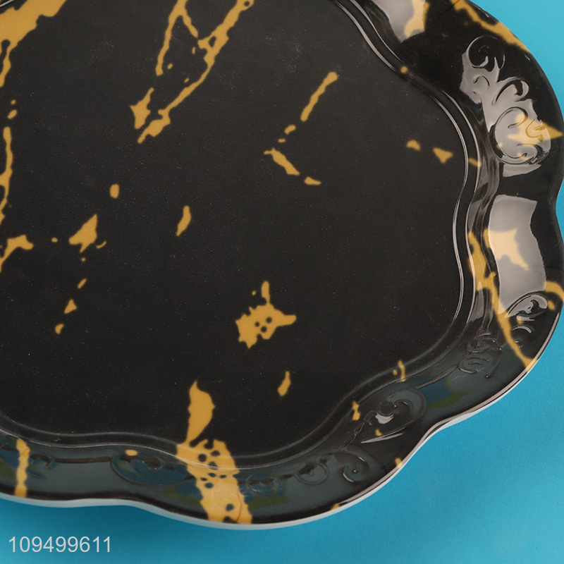 New product melamine plate for home restaurant