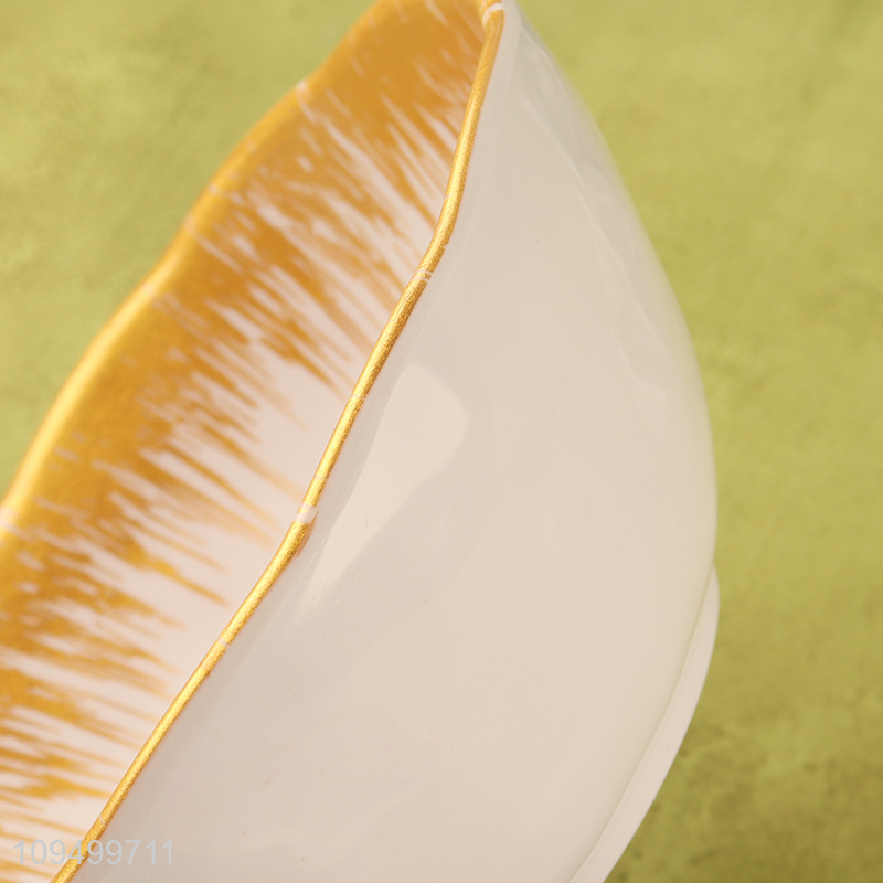 Factory price round melamine bowl rice bowl