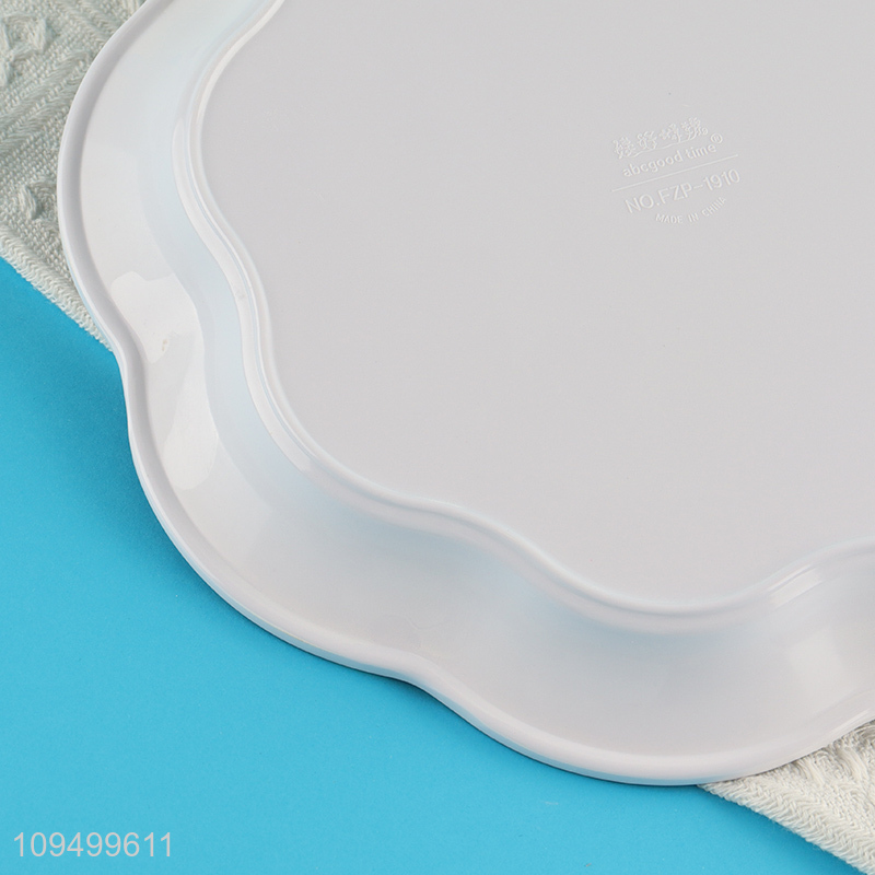 New product melamine plate for home restaurant