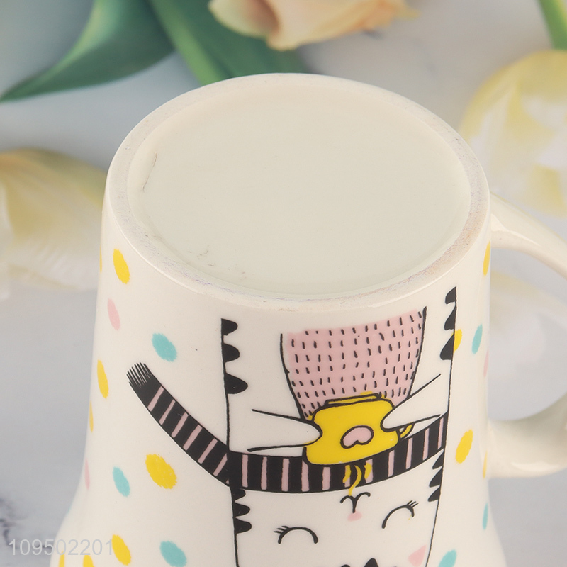 Top sale ceramic cup printed water cup