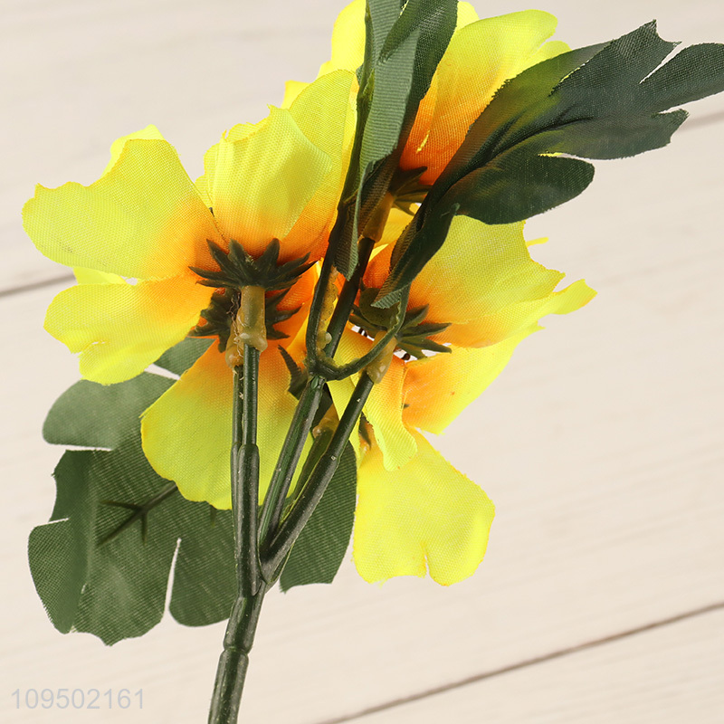 New arrival  5-head artificial flower fake flower