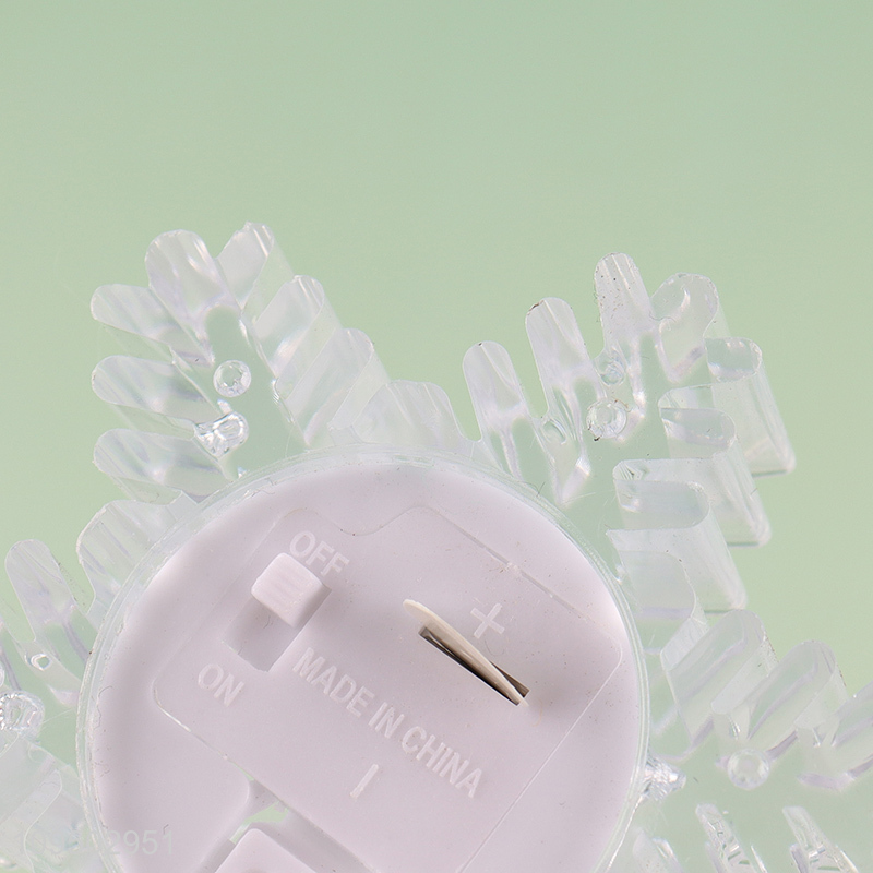 Top products snowflakes shape led candle lights
