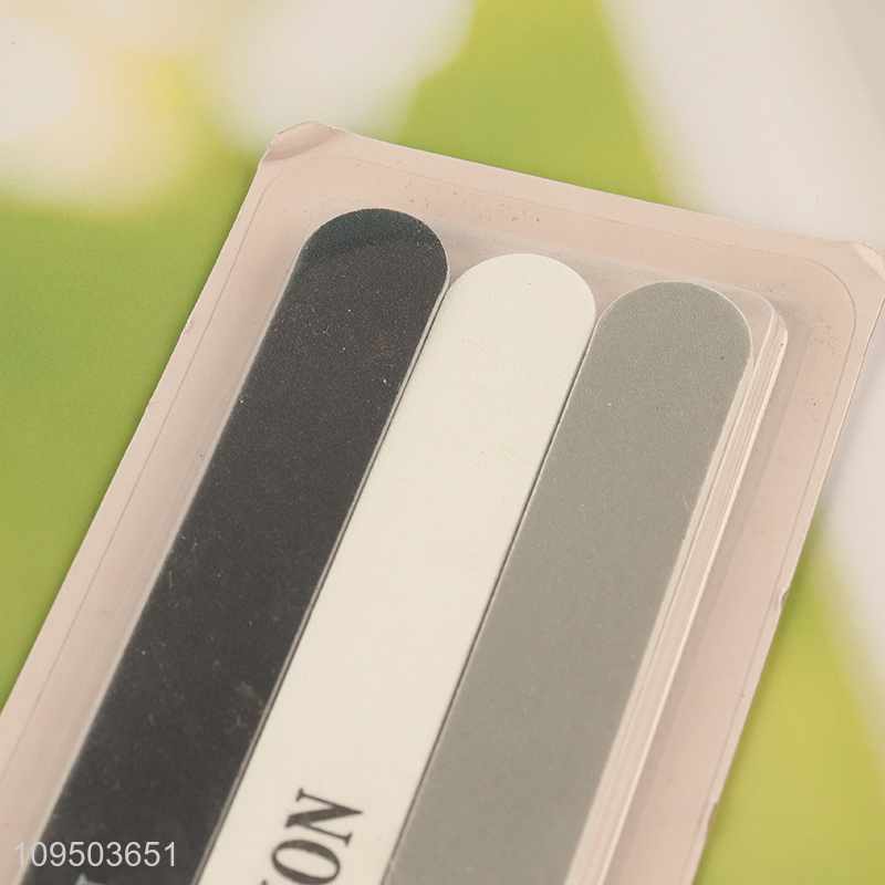 New arrival  3pcs manicure tool nail file