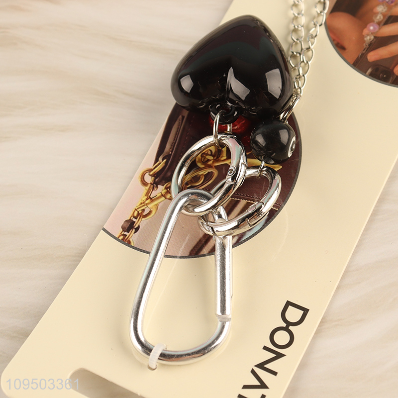 Good sale bag heart pendant keychain