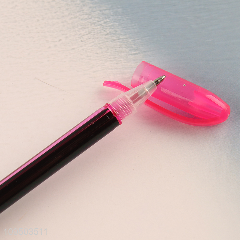 Yiwu market  12pcs school stationery flash pen set