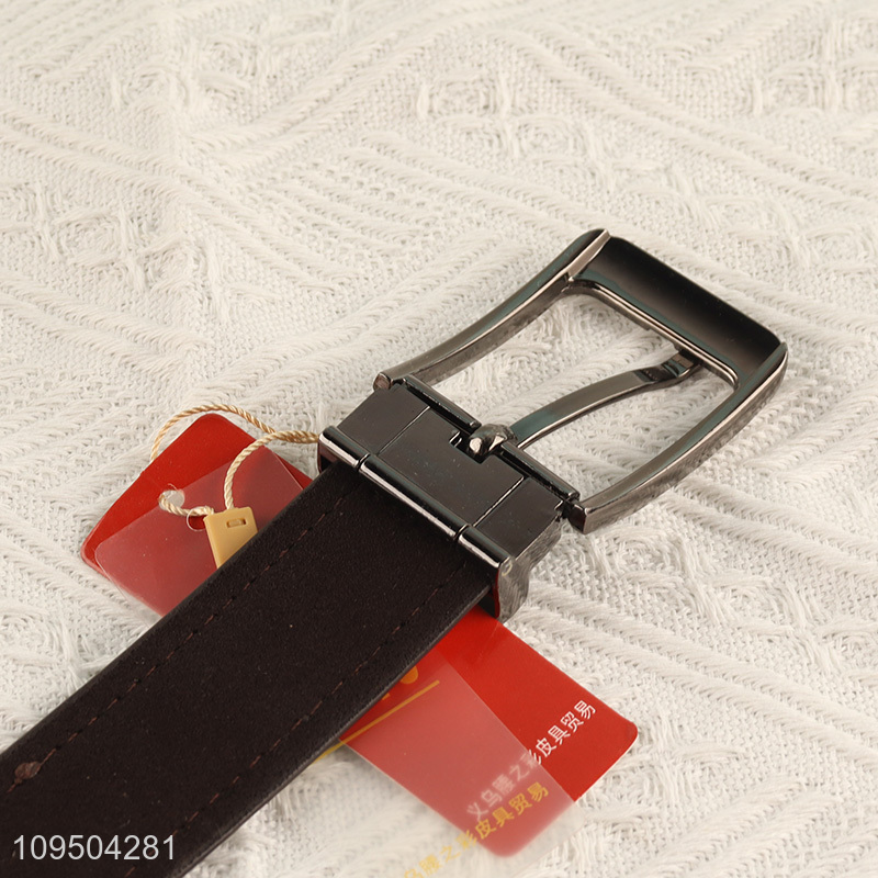 Low price fashion accessories leather buckle belt