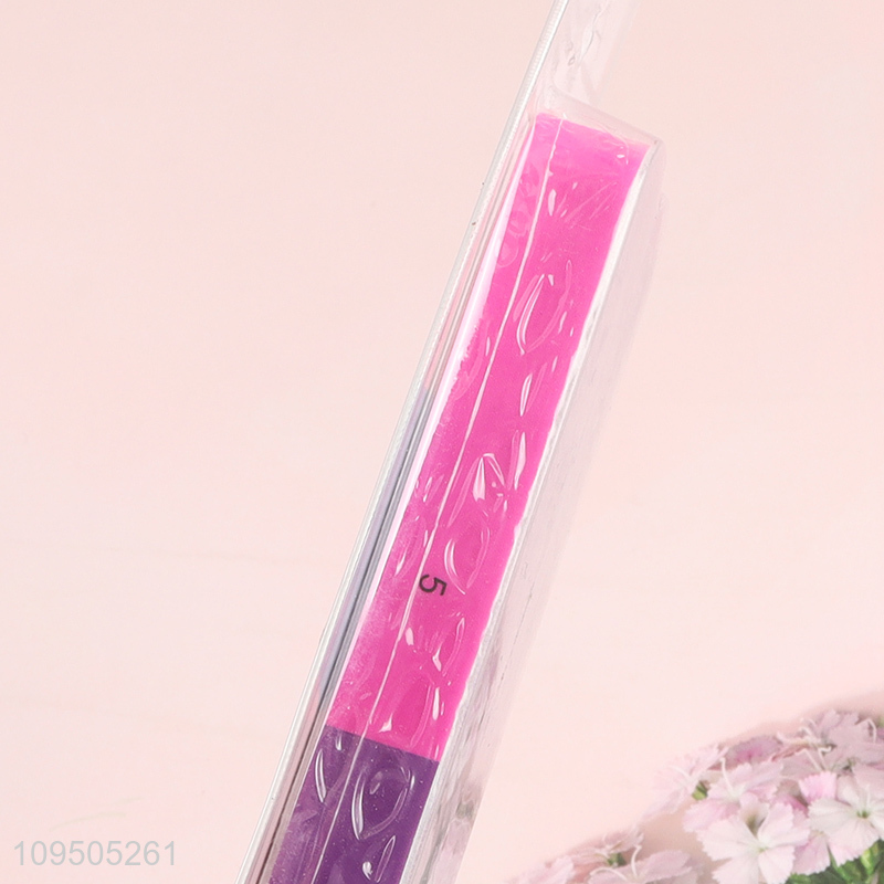 New arrival reusable 2pcs nail file set