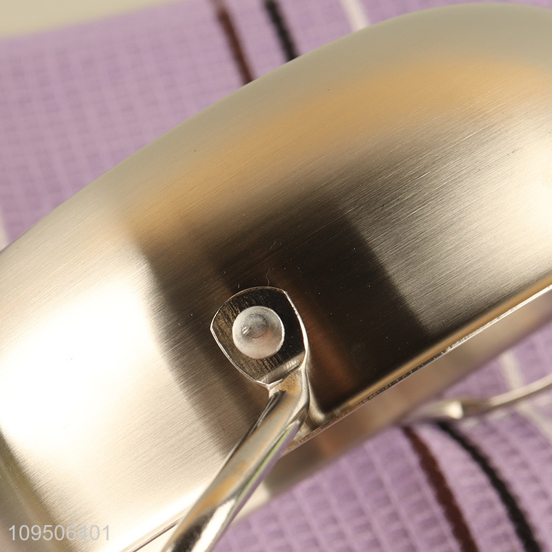 China wholesale stainless steel soup pot with handle