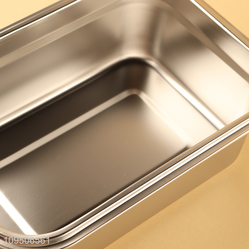 Hot items 3pcs stainless steel food preservation box set